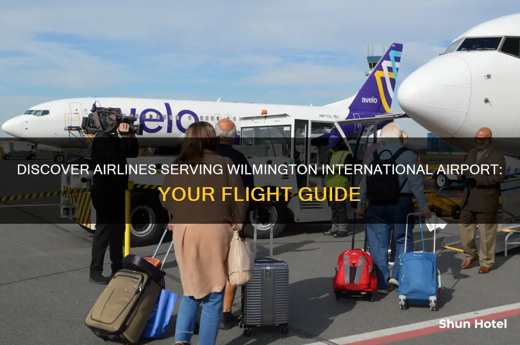 what flights fly into wilmington international airport