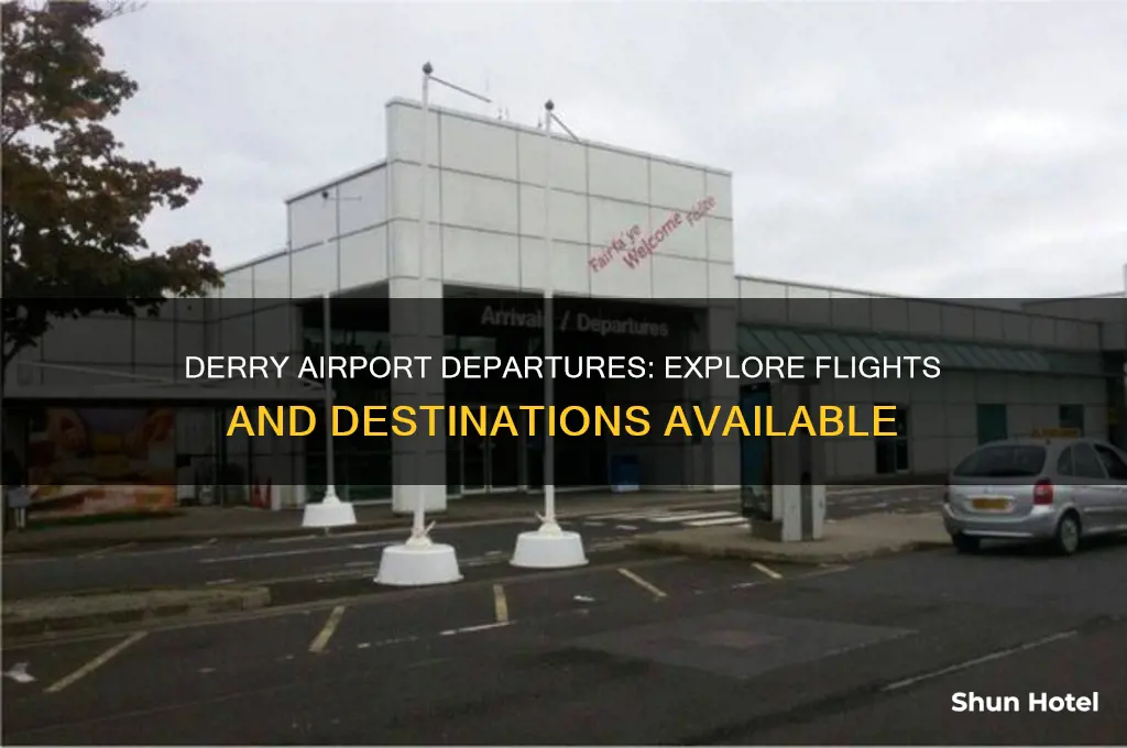 what flights fly out of derry airport