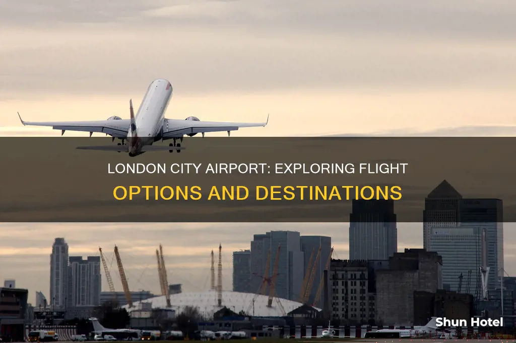 what flights from london city airport