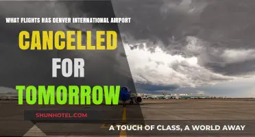 Denver International Airport Tomorrow: Cancelled Flights List and Updates