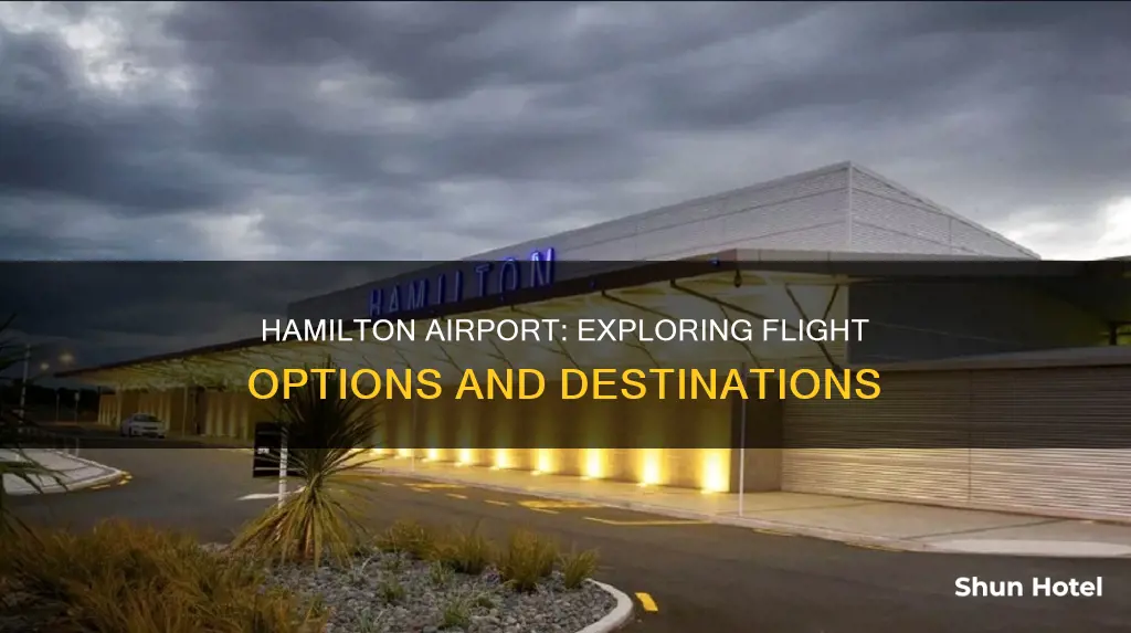 what flights leave from hamilton airport