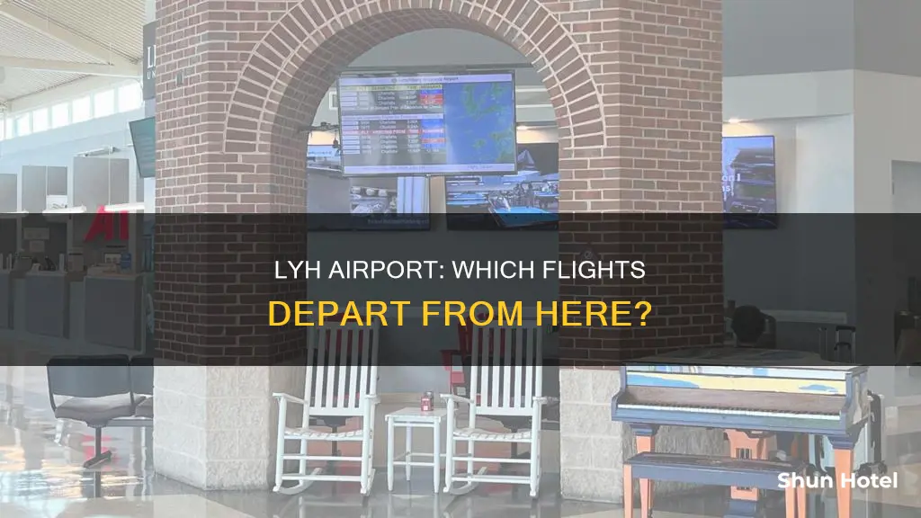 what flights leave from lyh airport
