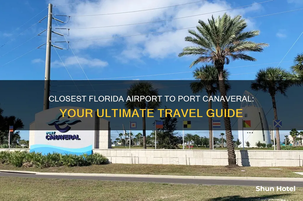 what florida airport is closest to port canaveral