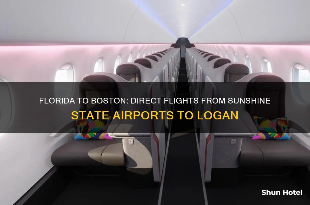 what florida airports fly into boston logan