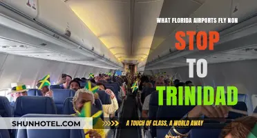 Florida to Trinidad: Non-Stop Flights from These Airports