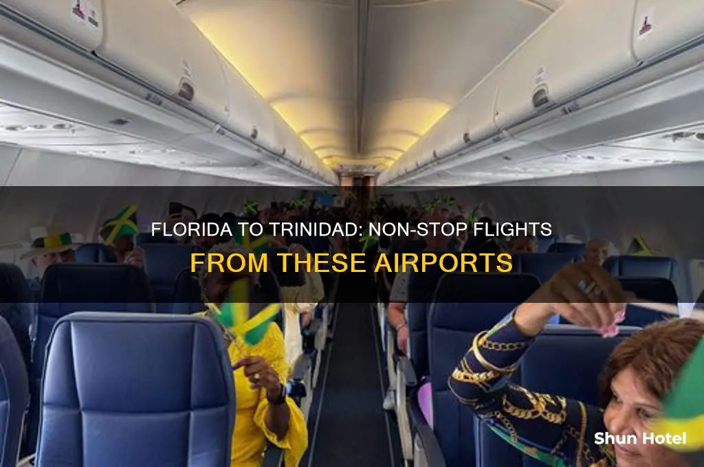 what florida airports fly non stop to trinidad