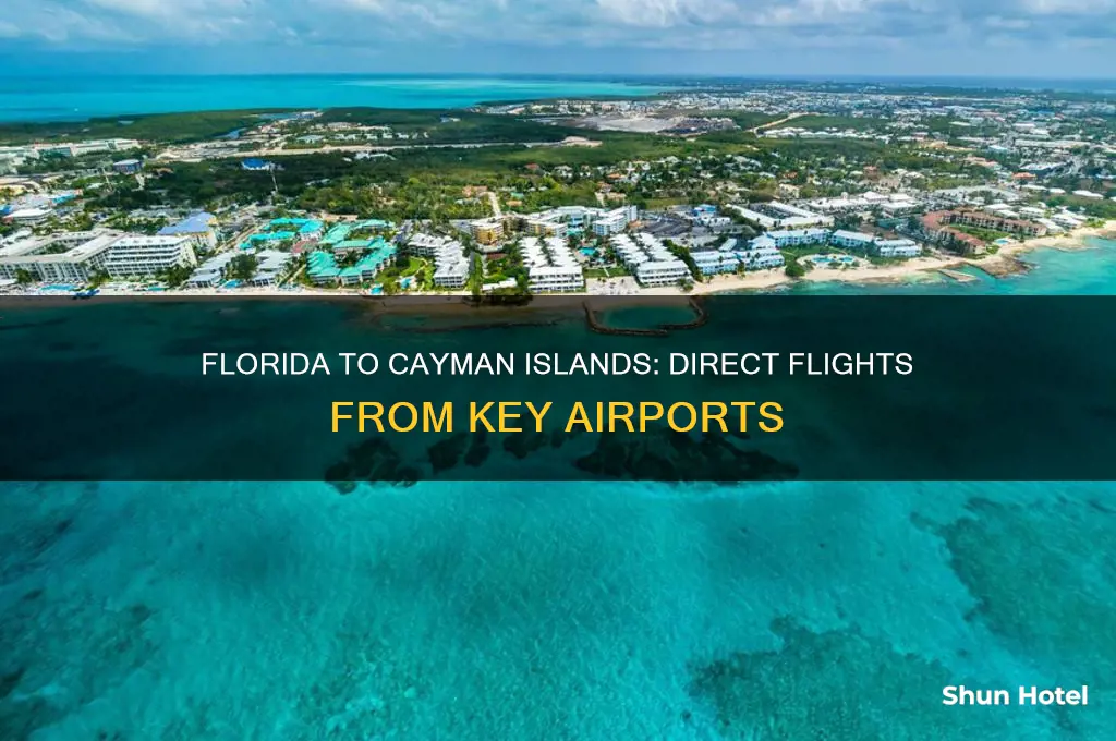 what florida airports fly to cayman islands