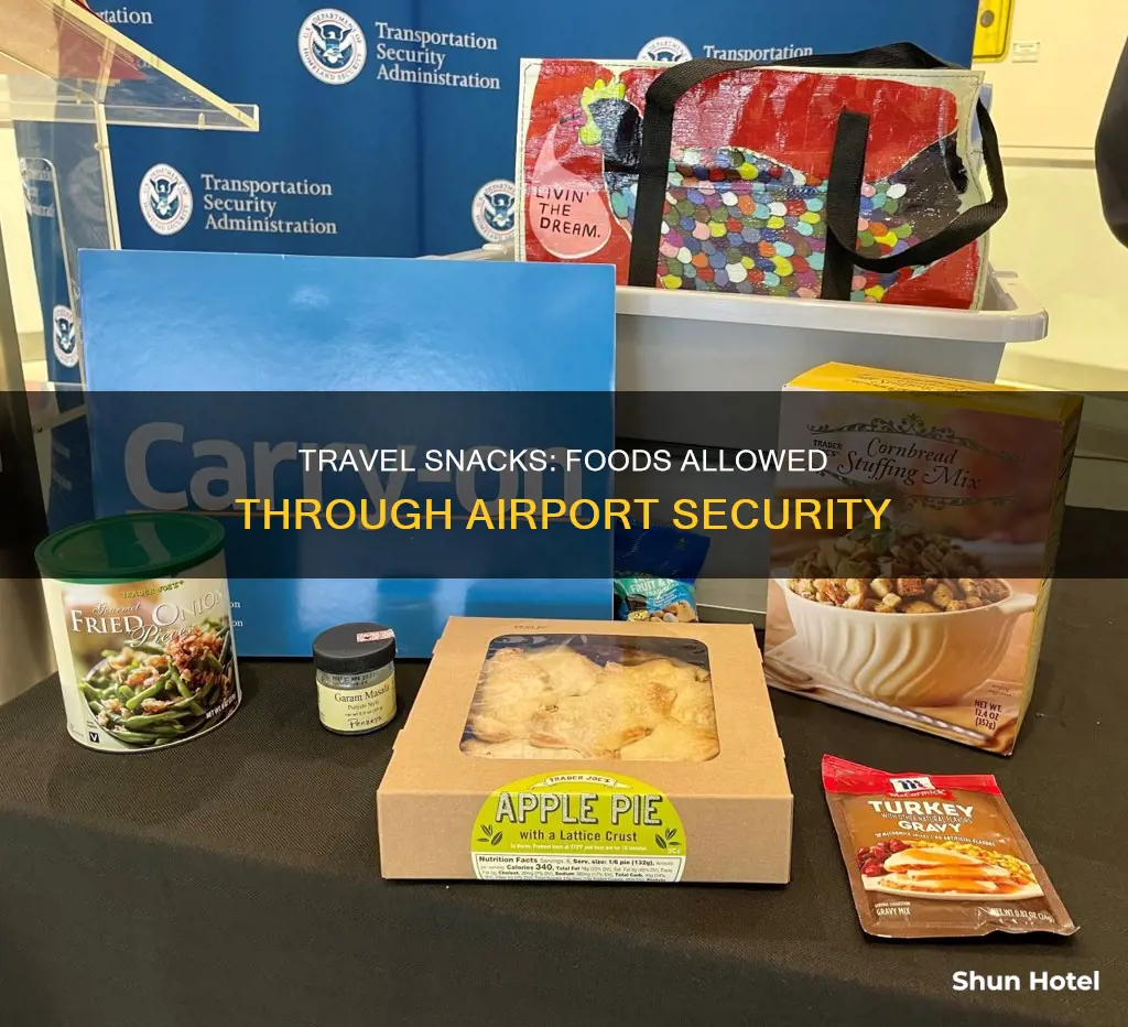 what food can you carry through security at airports