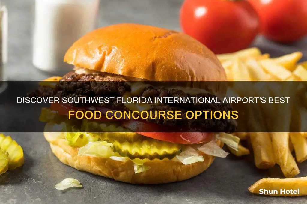 what food concorse c southwest florida international airport