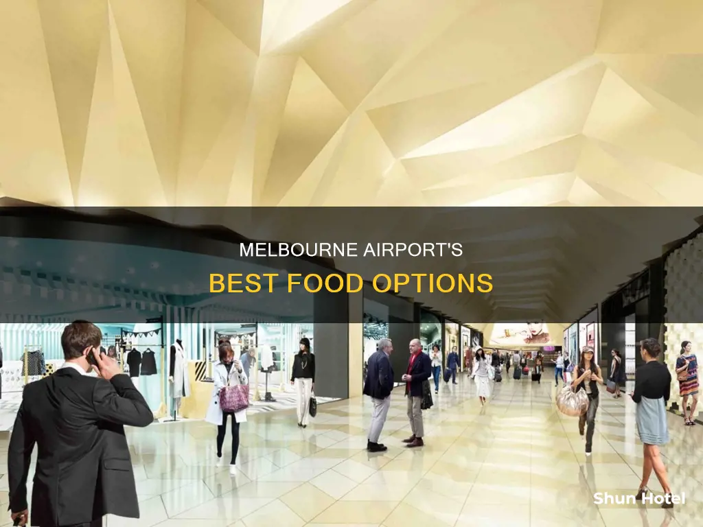 what food is at melbourne airport