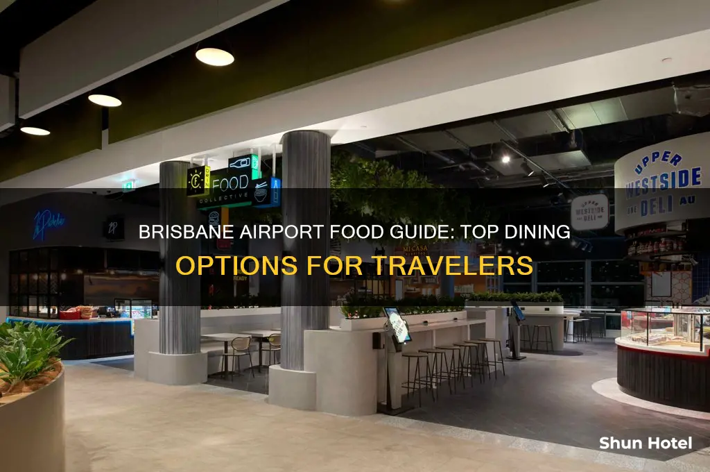 what food is available at brisbane international airport