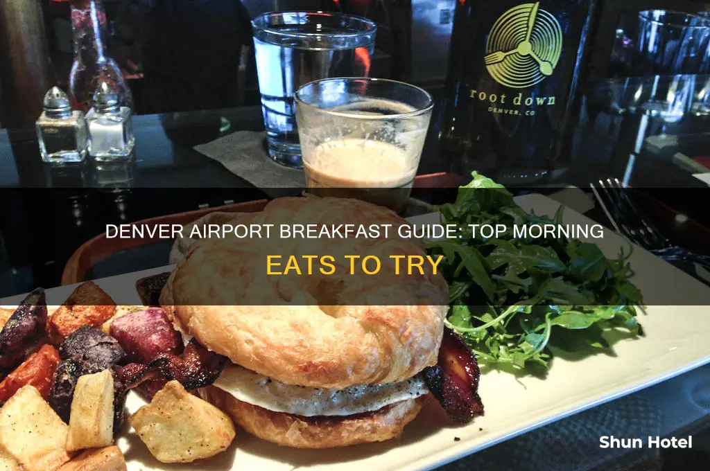 what food is available at denver international airport for breakfast