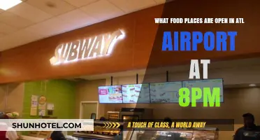 Late-Night Dining at ATL: Food Spots Open at 8 PM