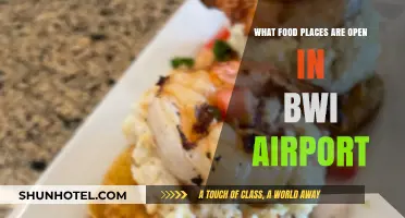Hungry at BWI? Discover Open Food Spots for Your Layover