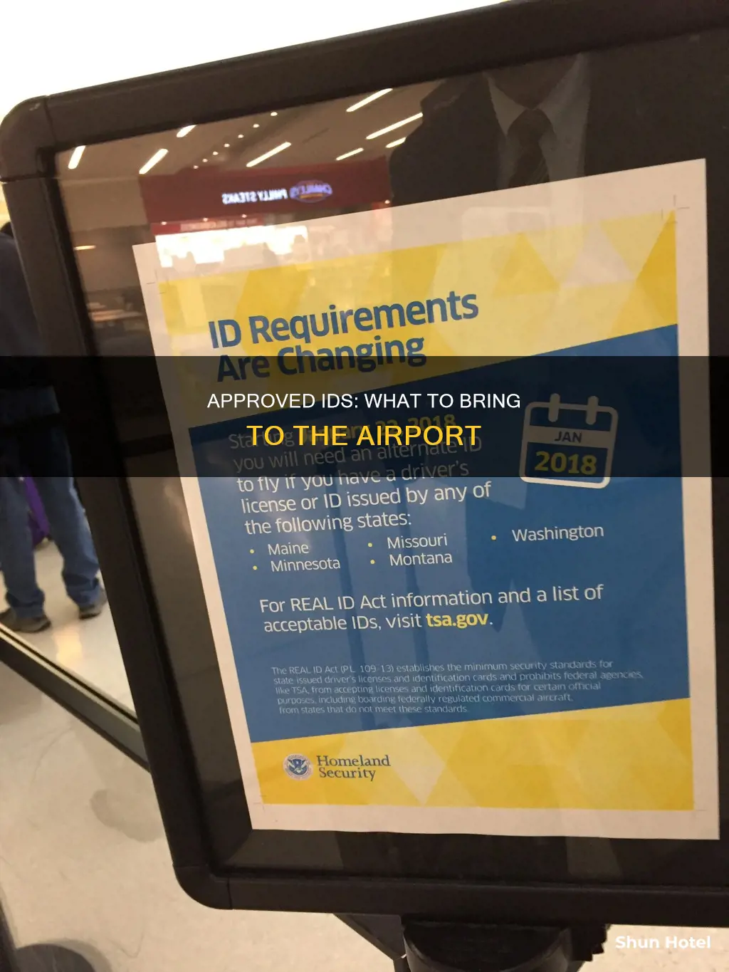 what form of id can i use at the airport