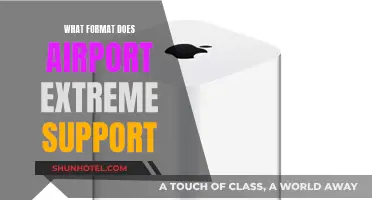 Airport Extreme: Compatible Hard Drive Formats