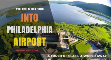 Flying into Philadelphia: Spotting the Historic Fort Mifflin from Above
