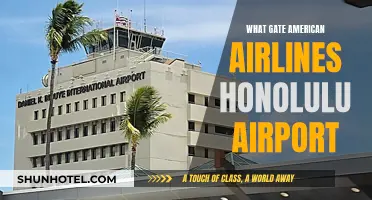 American Airlines' Honolulu Airport Gate Information