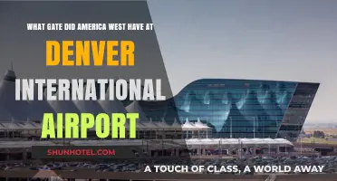 America West's Gate Location at Denver International Airport Revealed