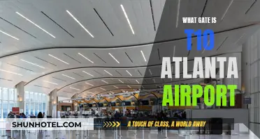 Atlanta Airport's T10 Gate: Where is it?