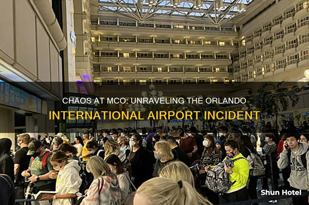 what happened at mco orlando international airport
