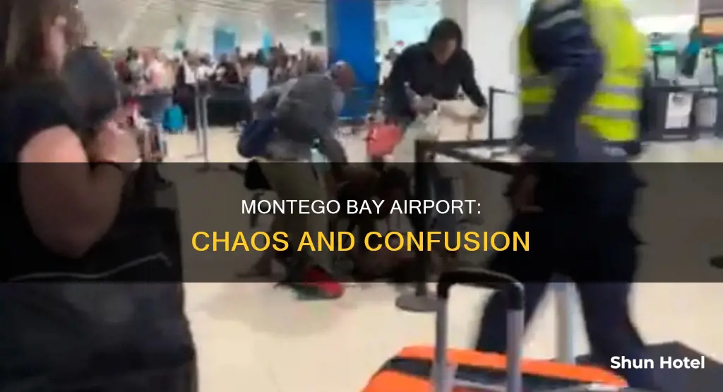 what happened at montego bay airport