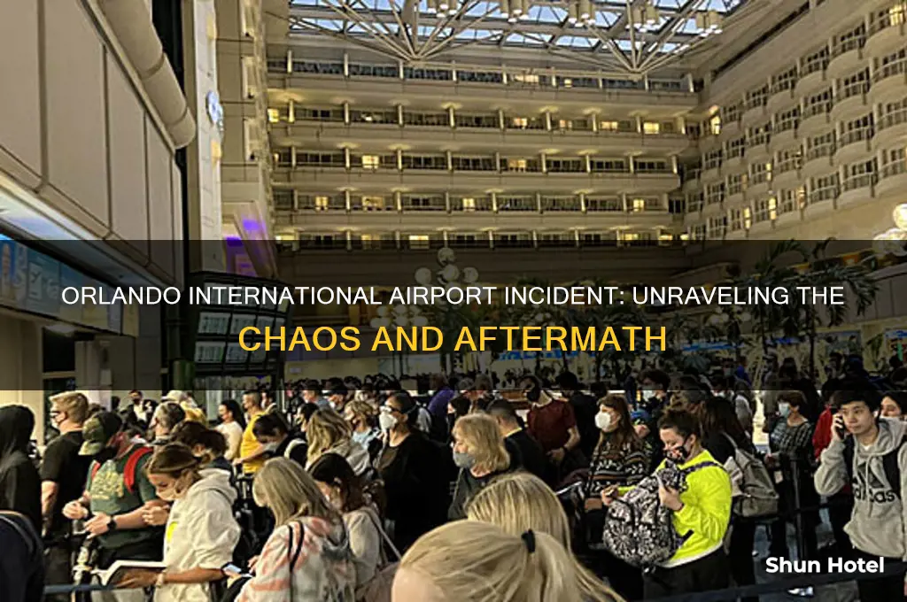 what happened at orlando international airport