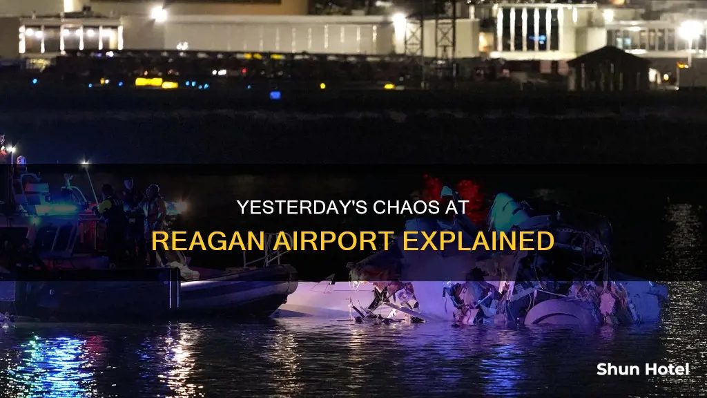 what happened at reagan airport yesterday