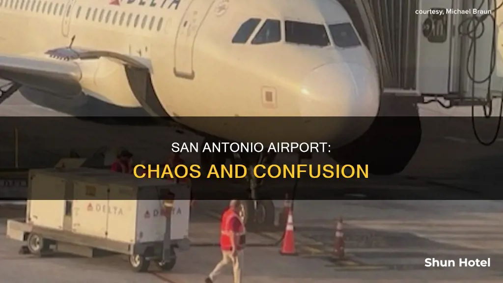 what happened at san antonio airport