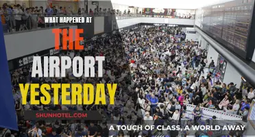 Yesterday's Airport Chaos: A Detailed Account