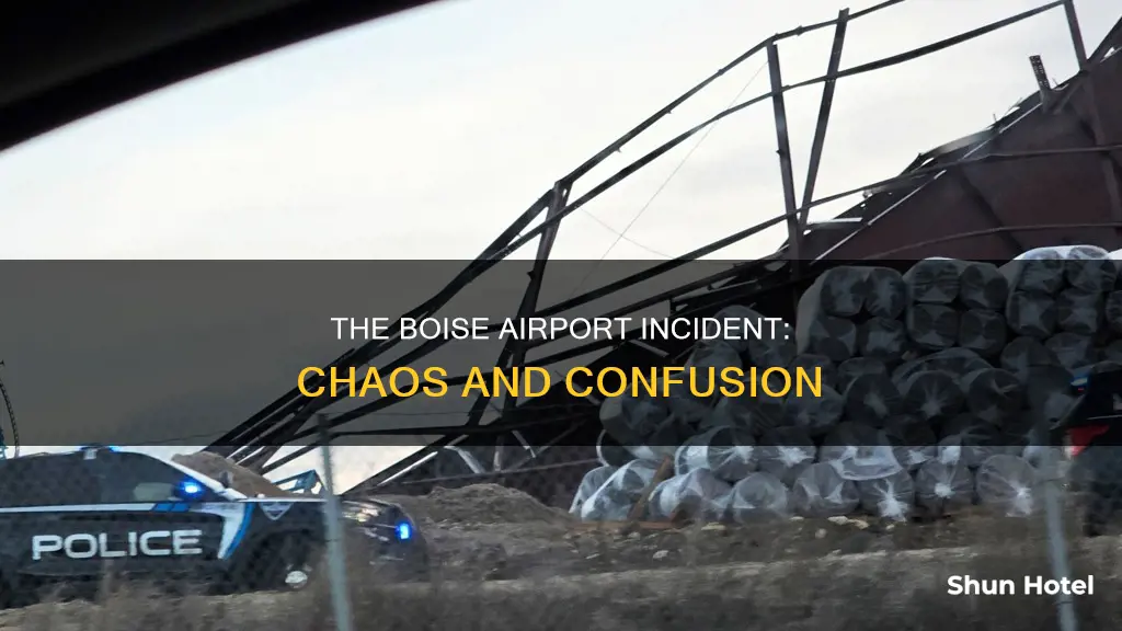 what happened at the boise airport