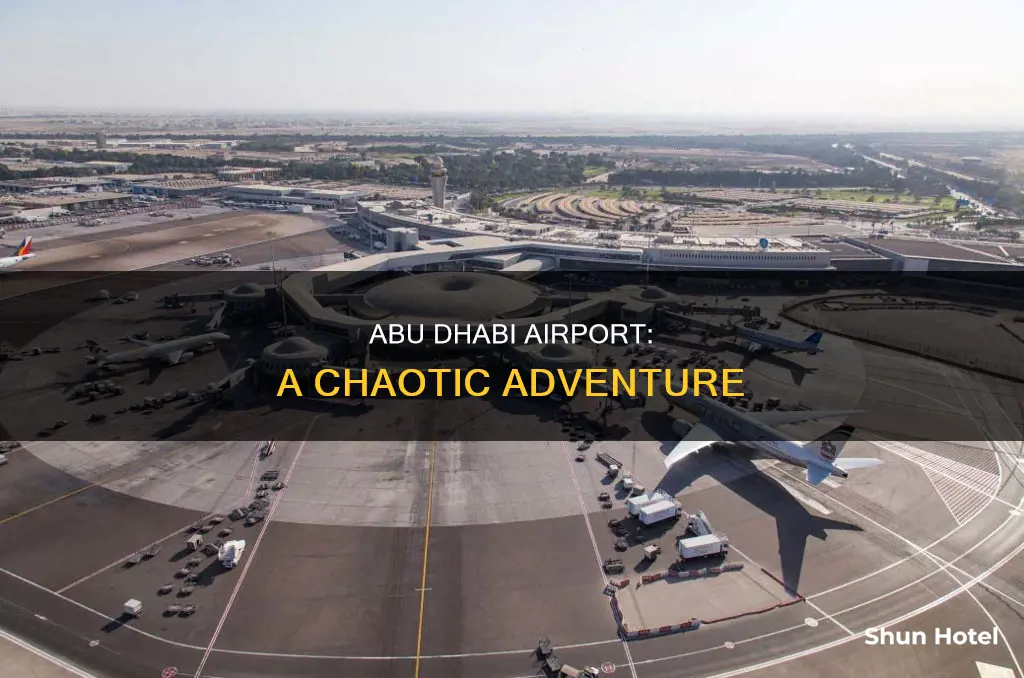 what happened in abu dhabi airport