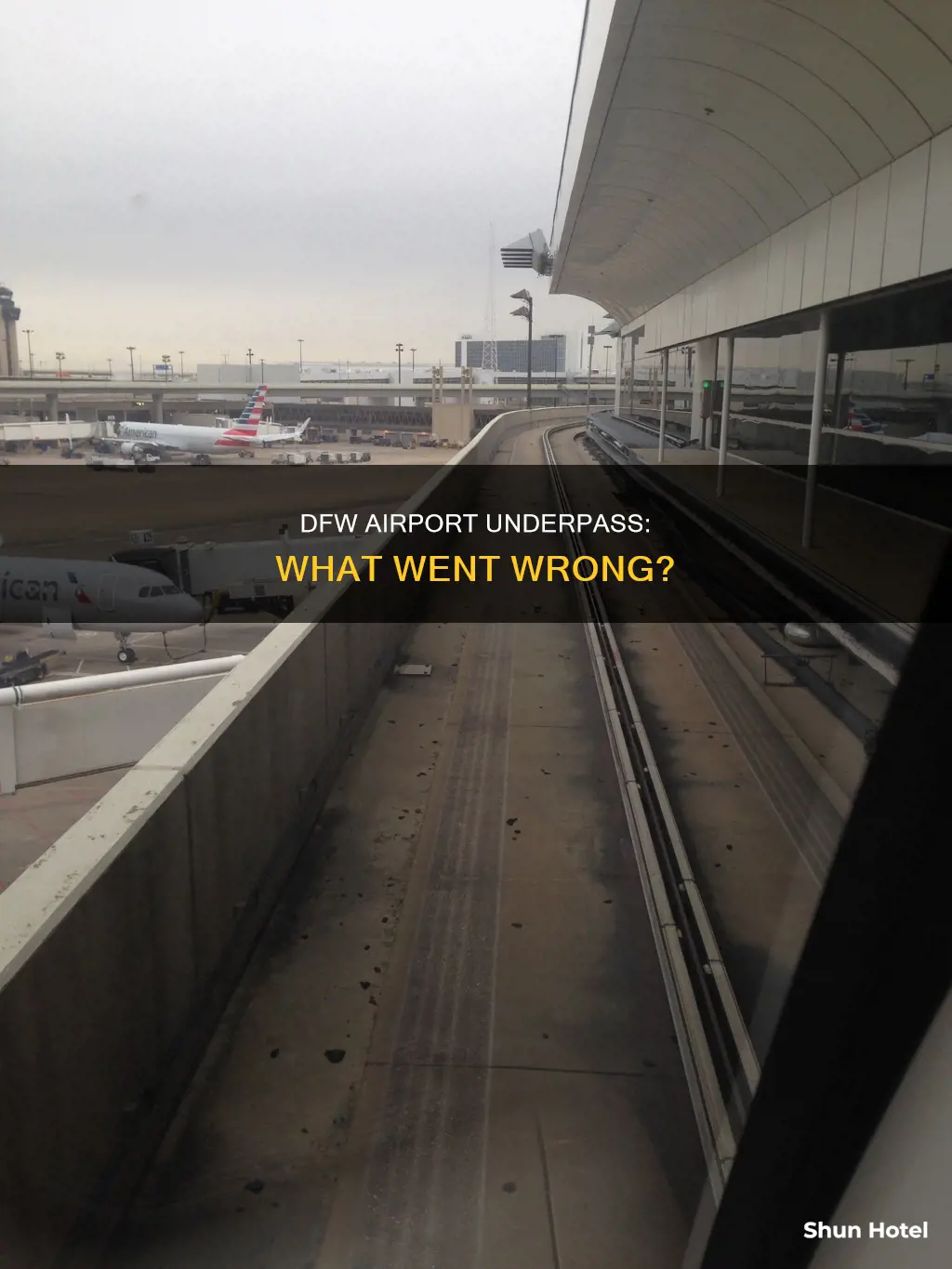 what happened to dfw airport underpass