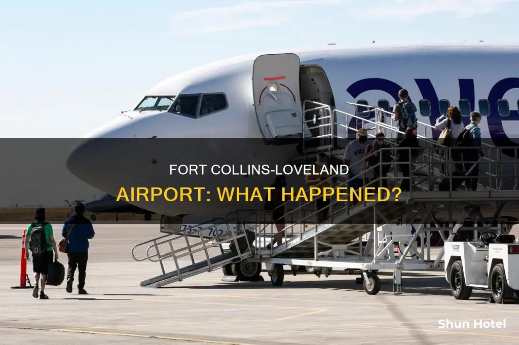 what happened to fort collins airport