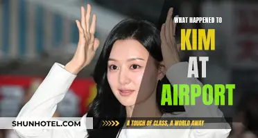 Kim's Airport Drama: What Really Happened?