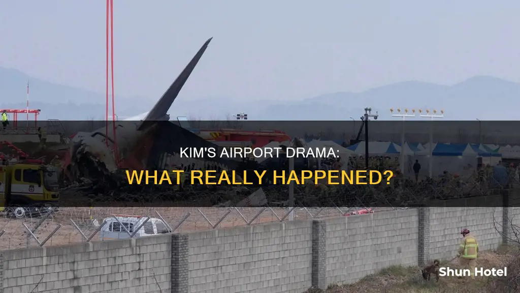 what happened to kim at airport