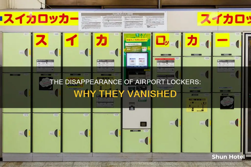 what happened to lockers at airports