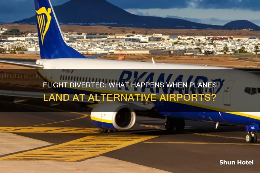 what happens if a flight flies to alternative airport