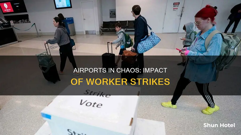 what happens if airport workers strike
