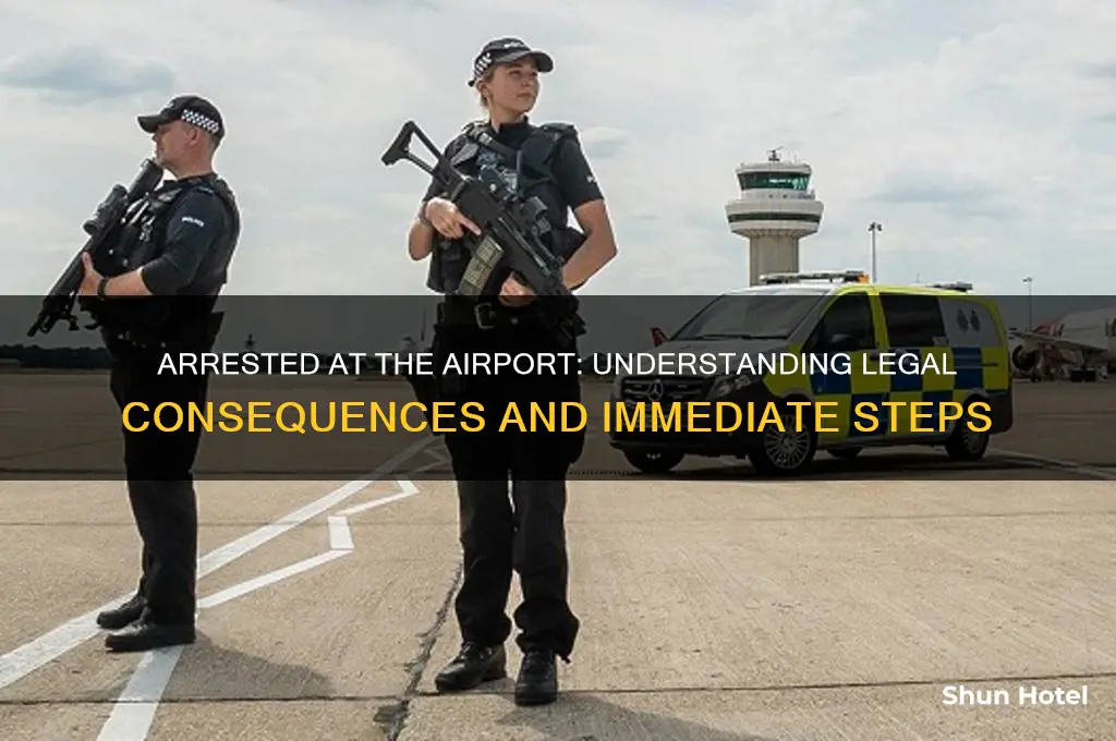 what happens if you get arrested at the airport