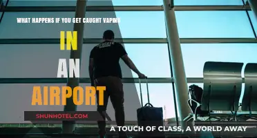 Caught Vaping at the Airport: Consequences and What to Expect