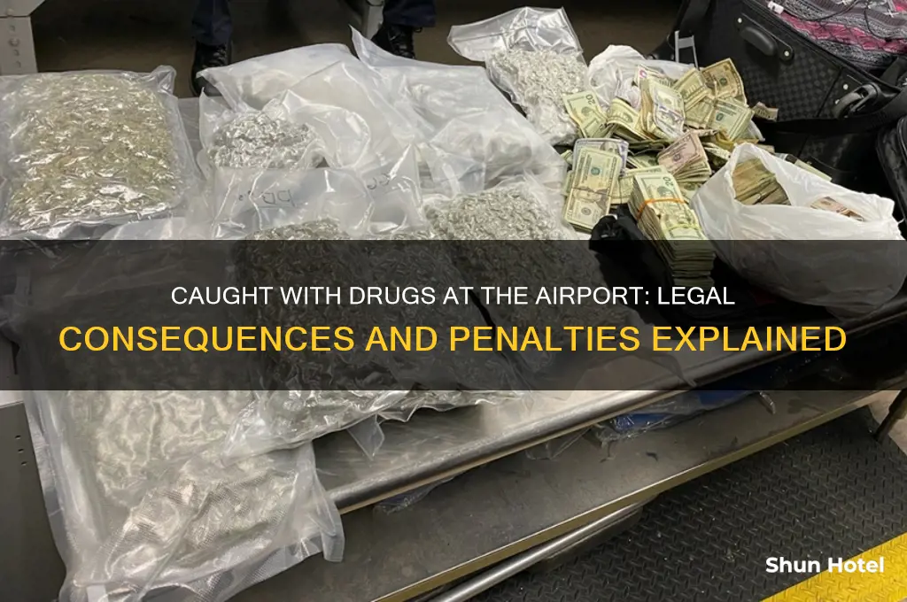 what happens if you get caught with drugs at airport