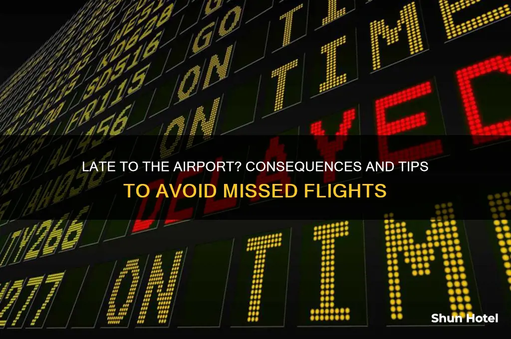 what happens if you get to the airport late