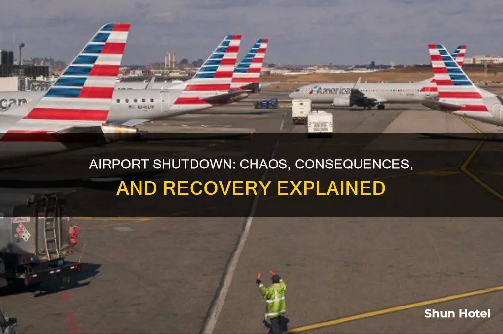 what happens when an airport gets shut down