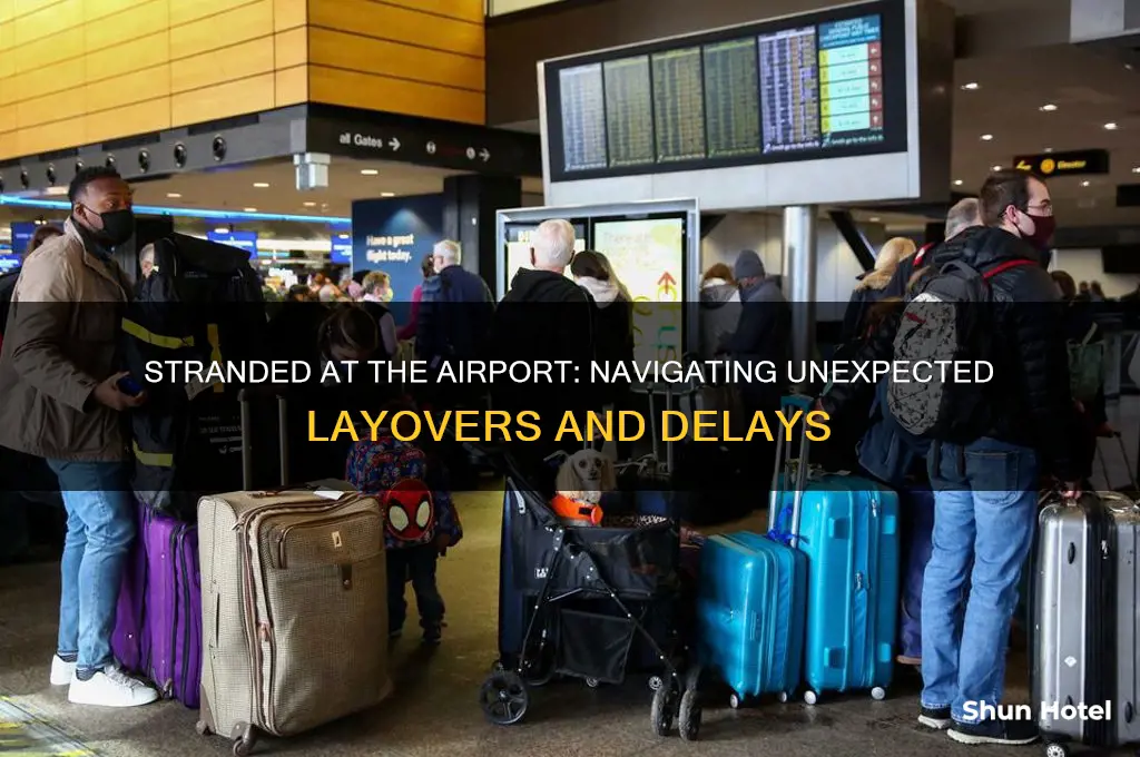 what happens when you cant get out of airport