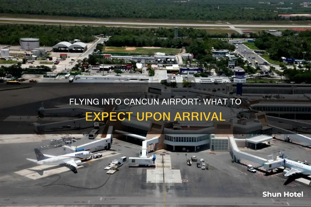what happens when you fly into cancun airport