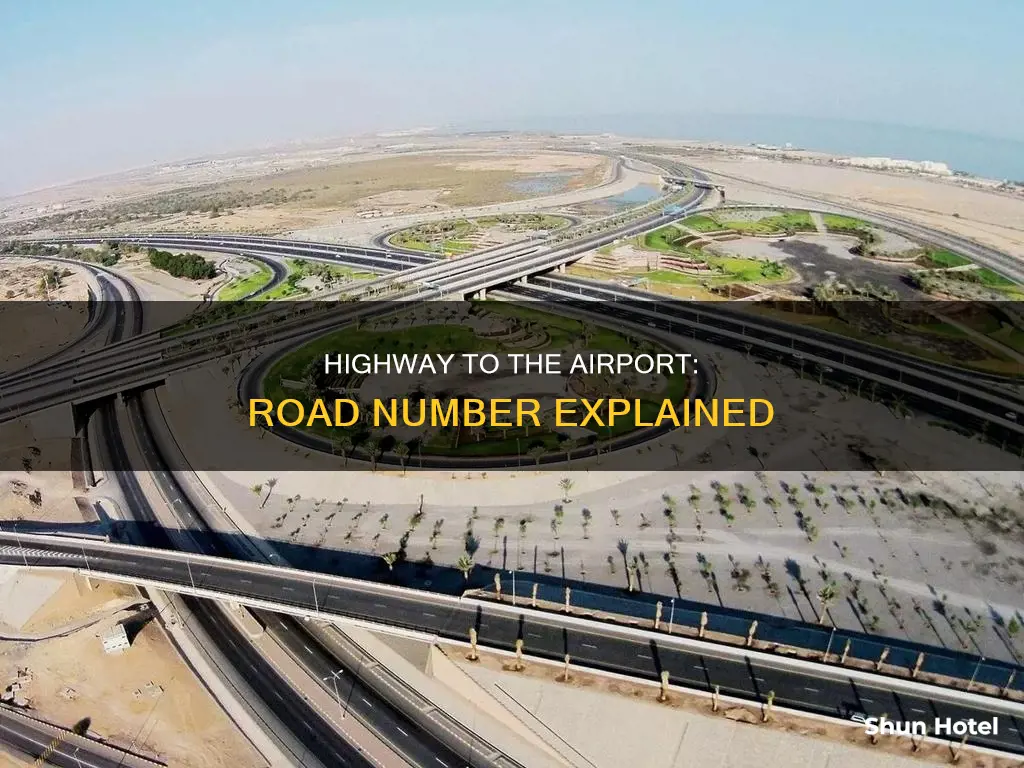 what highway number is airport road