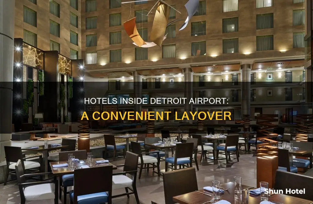 what hotel is in dtw airport