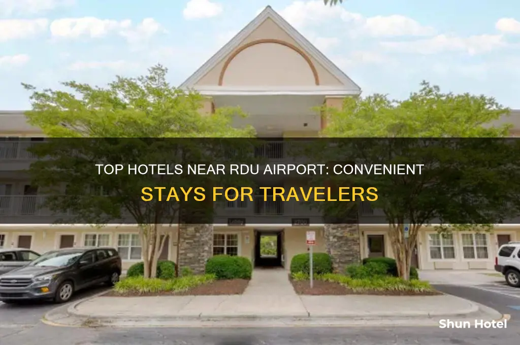 what hotels are closest to rdu airport