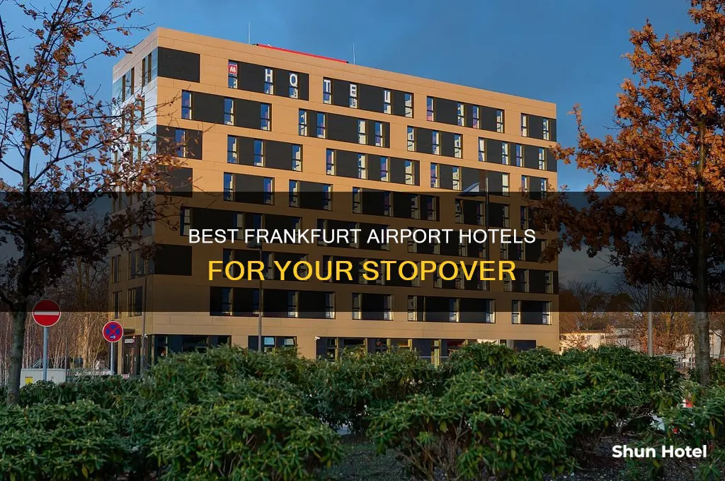 what hotels are in frankfurt airport
